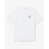 CAMISETA LACOSTE  JERSEY TENNIS - BRANCO